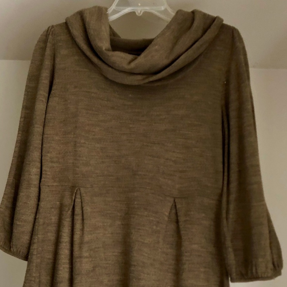 AB Studio Cowl Neck Sweater Dress - Picture 3 of 7